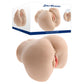 Zero Tolerance LETS GET READY TO RUMBLE - Flesh USB Rechargeable Vibrating Doggy Style Torso Masturbator